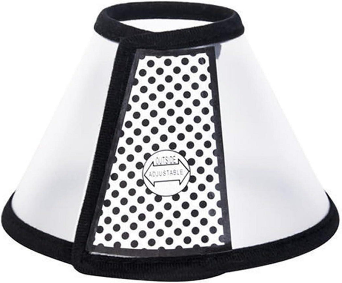 Halskrause Haustier Kunststoff Elisabethanischer Kragen XS 15-18CM