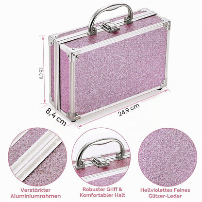 Komplettes Teen Make-up Set mit Kosmetiktasche & Pinseln