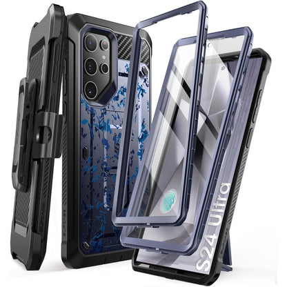 Samsung Galaxy S24 Ultra Hülle mit Gürtelclip und Ständer
