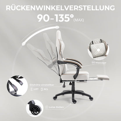 Gaming Stuhl mit Massage Funktion und