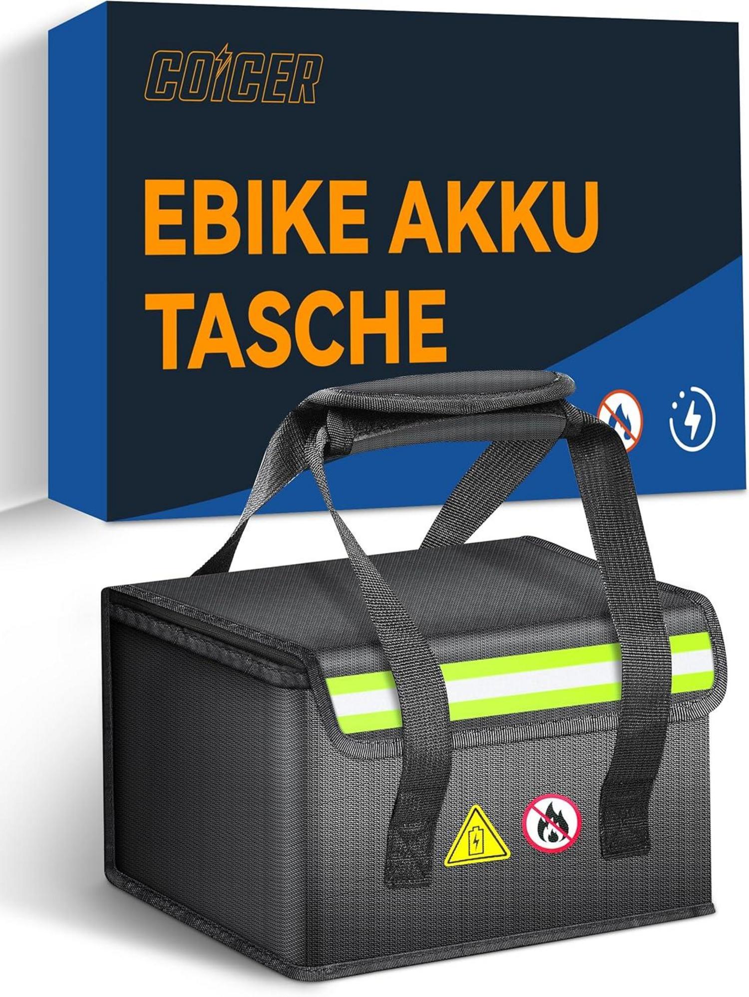 Feuerfeste Lipo Tasche mit Reflektorstreifen - Explosionssicher