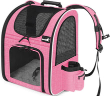 Haustier Rucksack mit Netzfenster, Tragbare und Faltbare Katzen- und