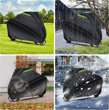 Fahrradgarage Wasserdicht Oxford-Stoff Aufbewahrungstasche 200×110×70cm
