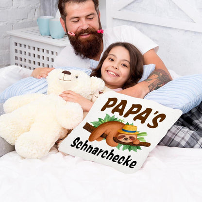 Vatertagsgeschenk Kissenbezug 45x45 Papa Geburtstag Sprüche