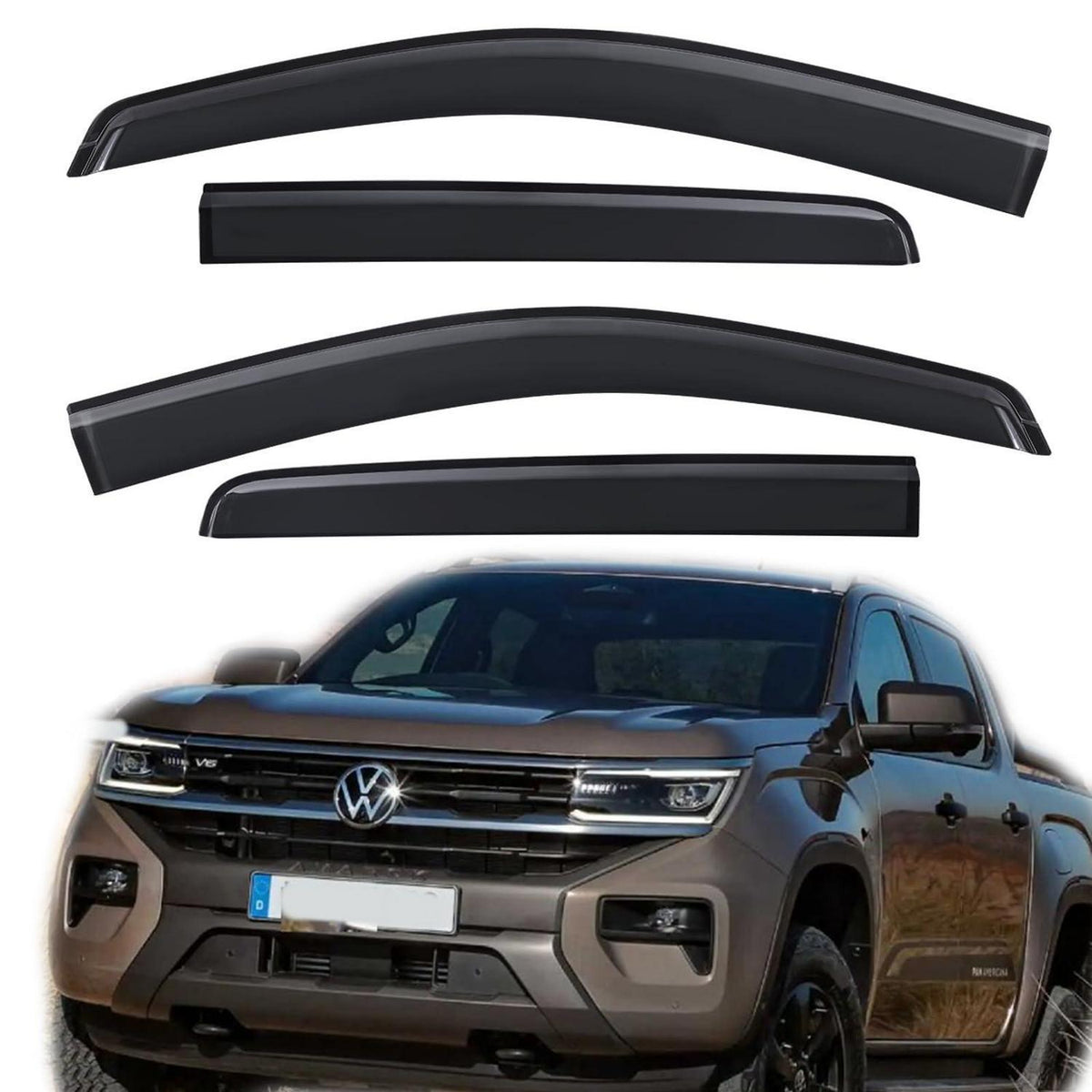 Windabweiser VW Amarok 2023-2026 Doppelkabine