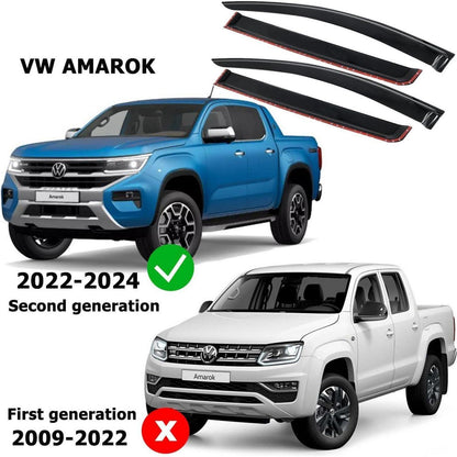 Windabweiser VW Amarok 2023-2026 Doppelkabine