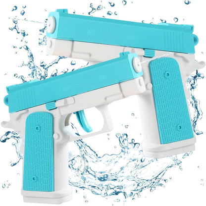 2er Set Wasserpistolen für Kinder mit großer Reichweite Blau