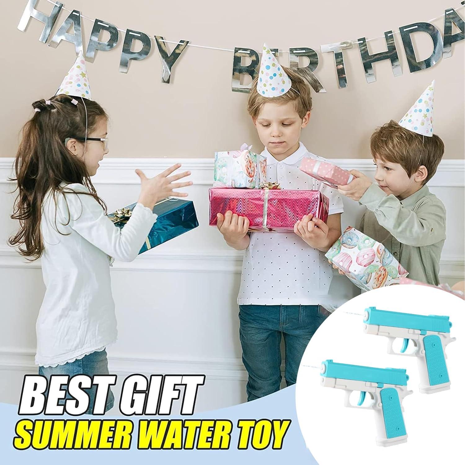 2er Set Mini Wasserpistolen für Kinder mit großer Reichweite Grün