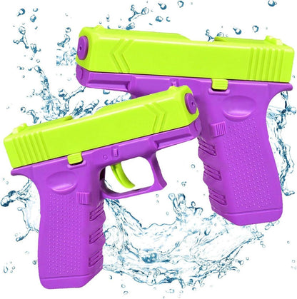 2 Stück Wasserpistole Spielzeug für Kinder Mini mit großer Reichweite