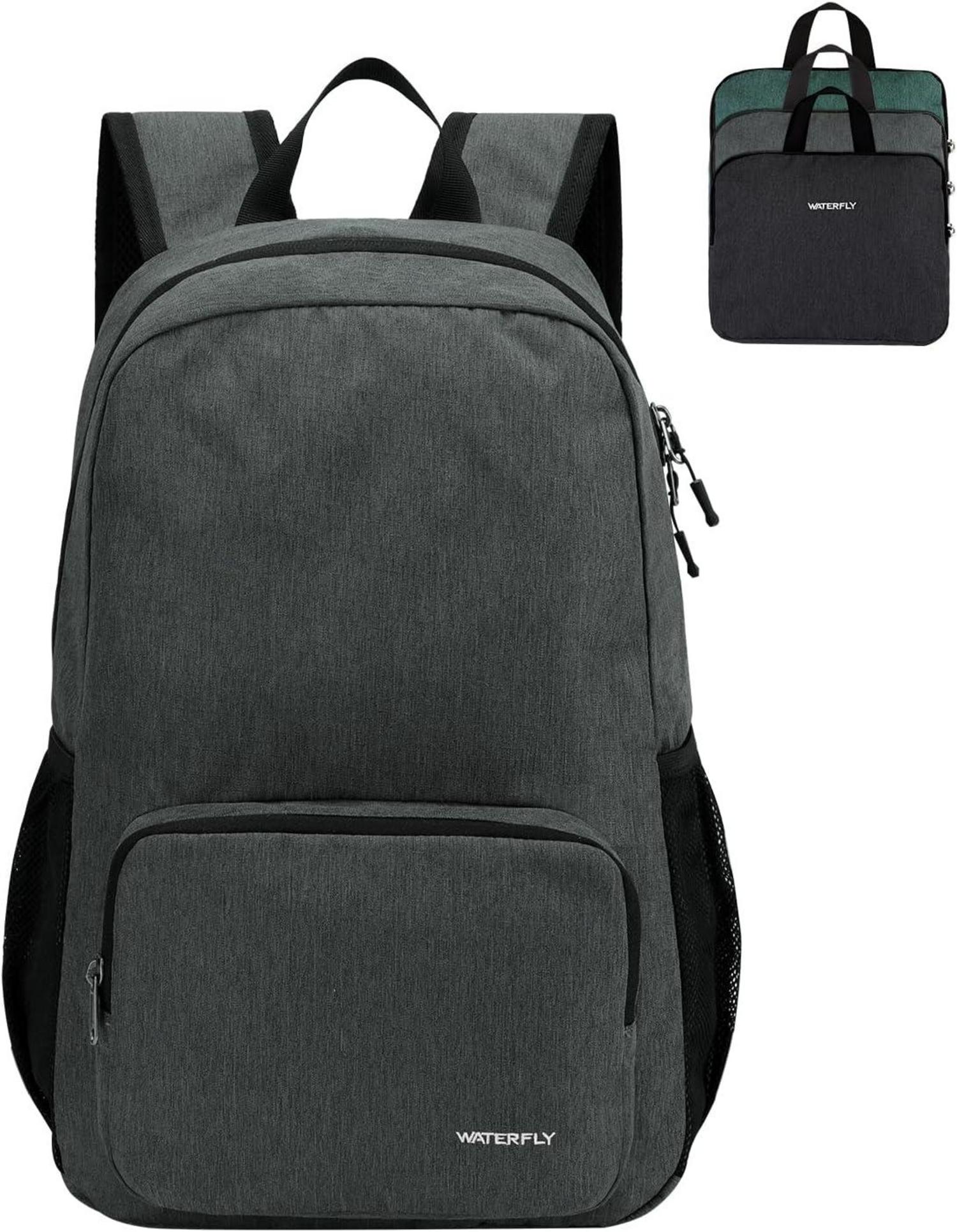 Faltbarer Wanderrucksack 20L mit Rückenbelüftung