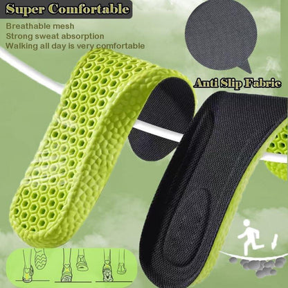 Memory Foam Einlegesohlen Sport Herren Damen Weich Atmungsaktiv