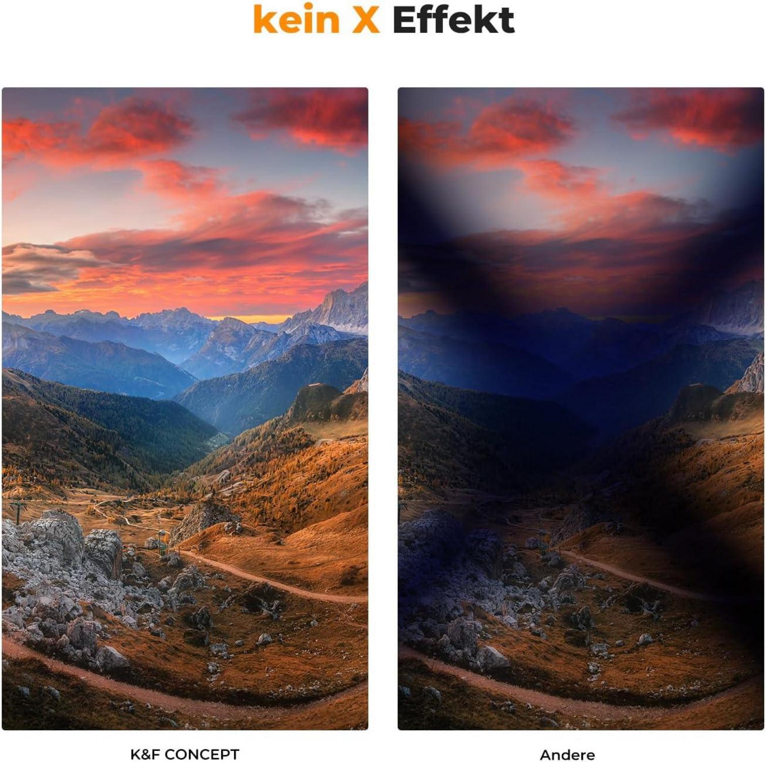 82mm ND Filter Polfilter & Graufilter 2-in-1 Multifunktionsfilter