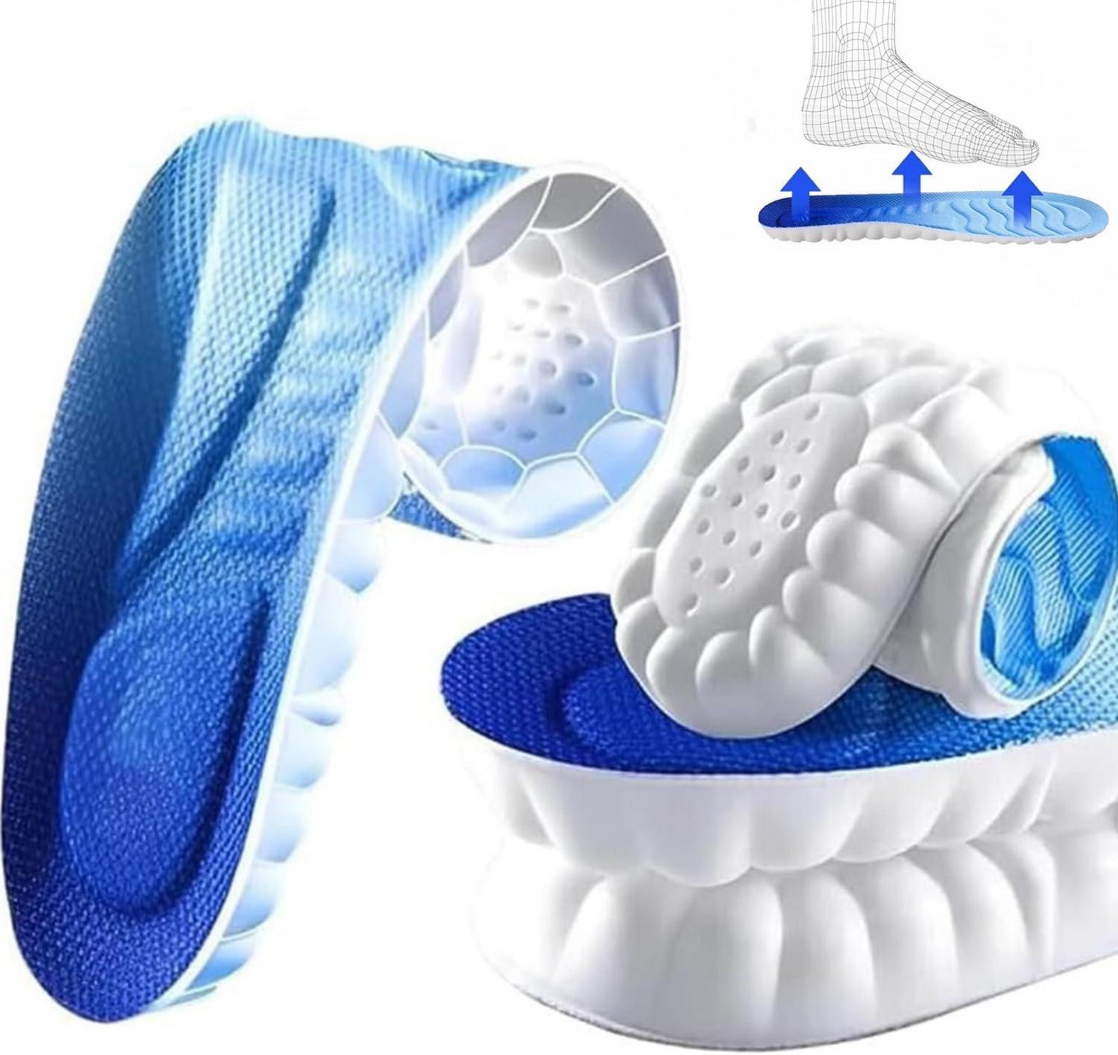 Sport Einlegesohlen Damen Herren Orthopädisch Memory Foam Fußmassage