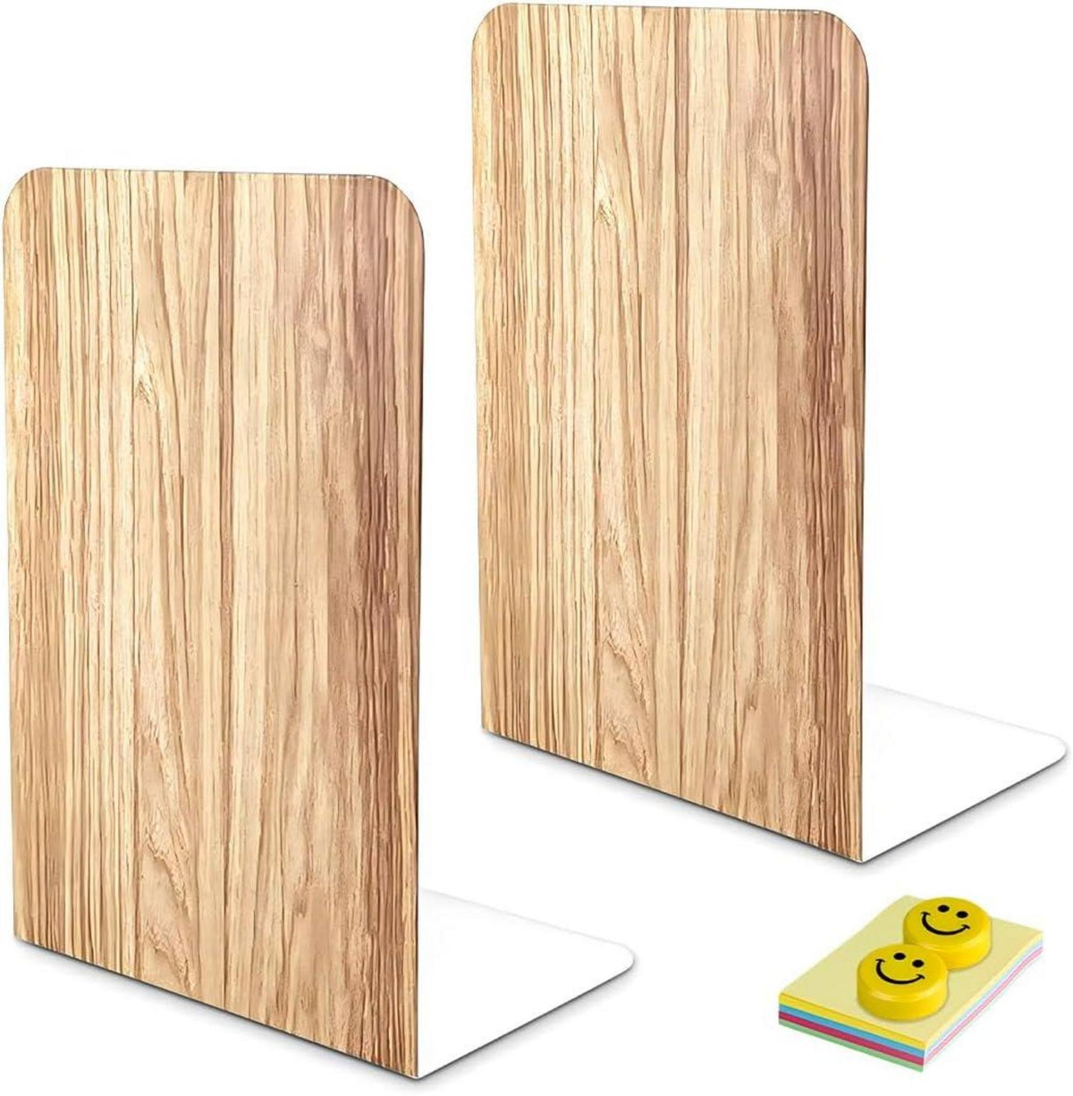 Qualsen Metall Buchstützen Vintage 1 Paar Bücherhalter Bookends 17 x