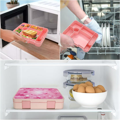 Auslaufsichere Brotdose mit Fächern 1300ml Bento-Box Kinder
