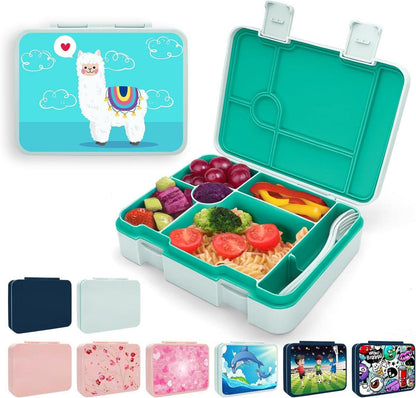 Brotdose mit Fächern und Auslaufsicherer Bento-Box