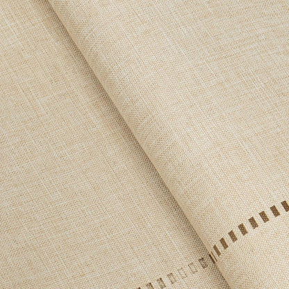 Tischläufer Leinenoptik mit Quasten, beige 30x180cm