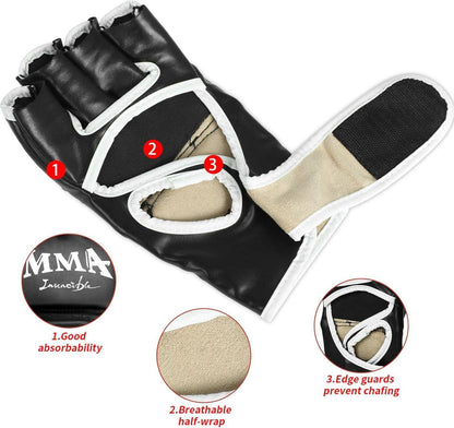 Boxhandschuhe MMA für Männer und Frauen - Griff- und