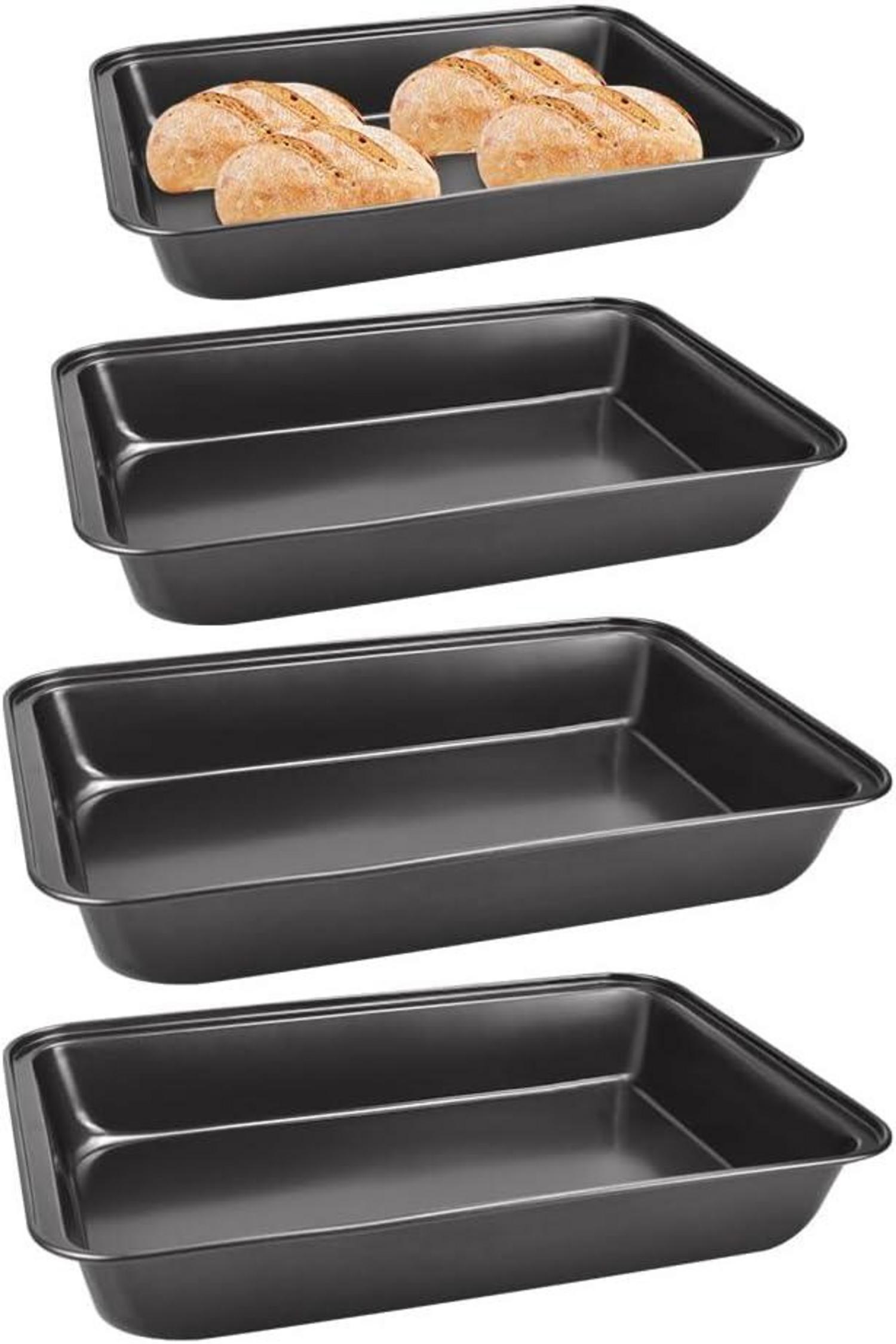Backblech Rechteckig Universal Backofen Plätzchenblech Kuchenform