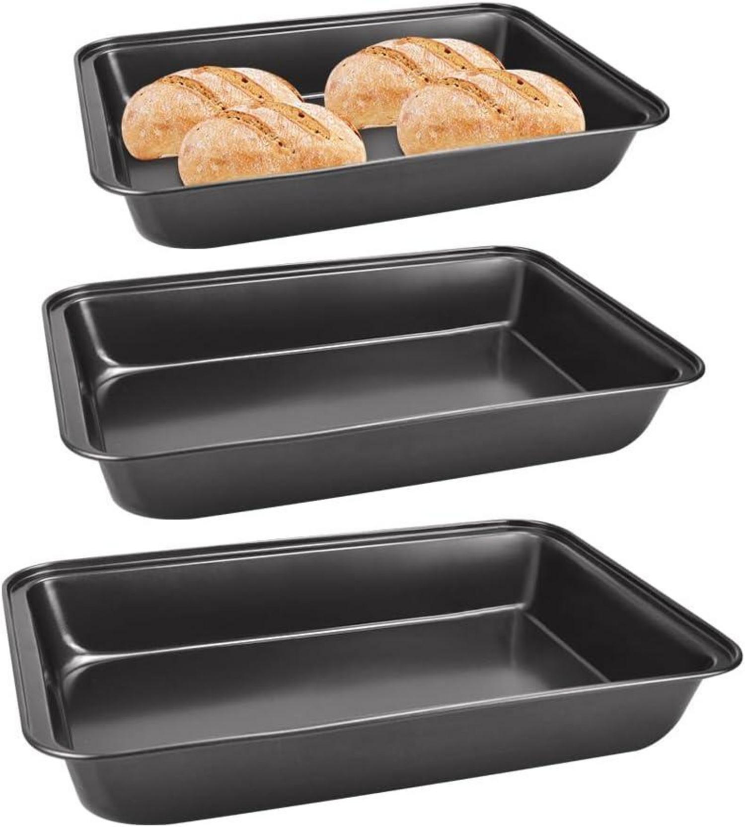 Backblech Rechteckig Universal Backofen Plätzchenblech Kuchenform
