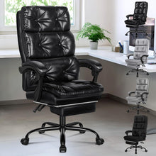 Ergonomischer Bürostuhl mit Fußstütze, Netzstuhl, Hohe