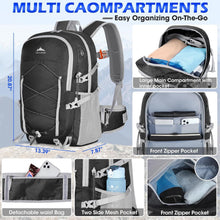 Wanderrucksack 40L Wasserdicht Leicht Faltbar Trekking
