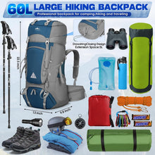 IGOLUMON Trekkingrucksack 60L Wanderrucksack Herren Damen