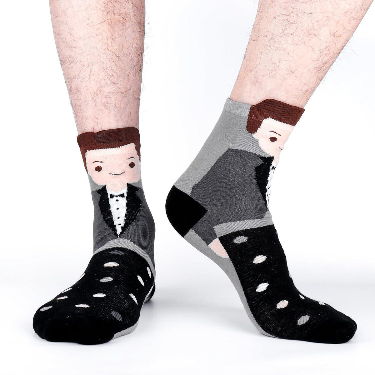 Hochzeitssocken für Brautpaar, 2 Paar, Baumwolle