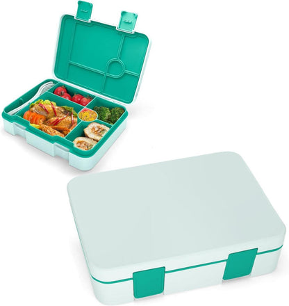 Bento Box Kinder mit Fächern Auslaufsicher Lunchbox Jausenbox Snackbox
