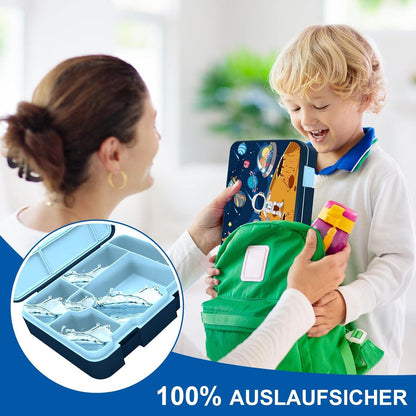 IJIAMY Brotdose Kinder Bento Lunchbox Auslaufsicher Mädchen Jungen Snackbox
