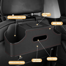 Auto Rücksitz Organizer mit Becherhaltern & Haken