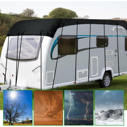Wohnmobil Abdeckung 7.5 x 3m – Wasserdicht & UV-Schutz