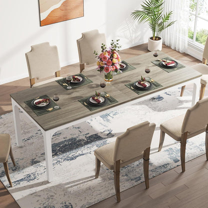Industrietisch Esstisch Eiche für 6-8 Personen 200x70 cm