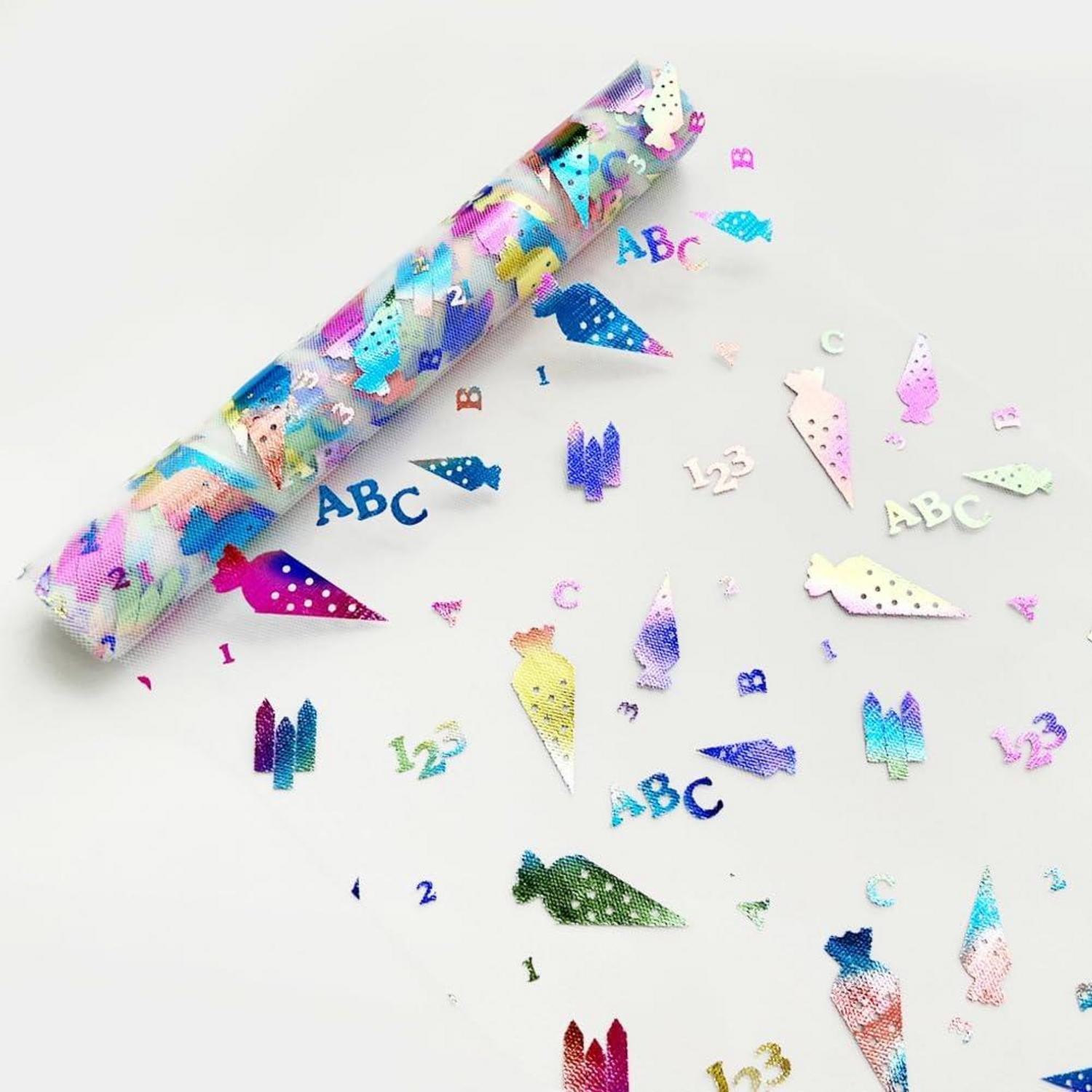Tischläufer Einschulung Schulanfang Deko 5M ABC Zuckertüten 28 cm