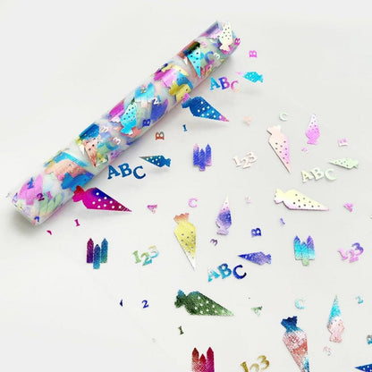 Tischläufer Einschulung Schulanfang Deko 5M ABC Zuckertüten 28 cm