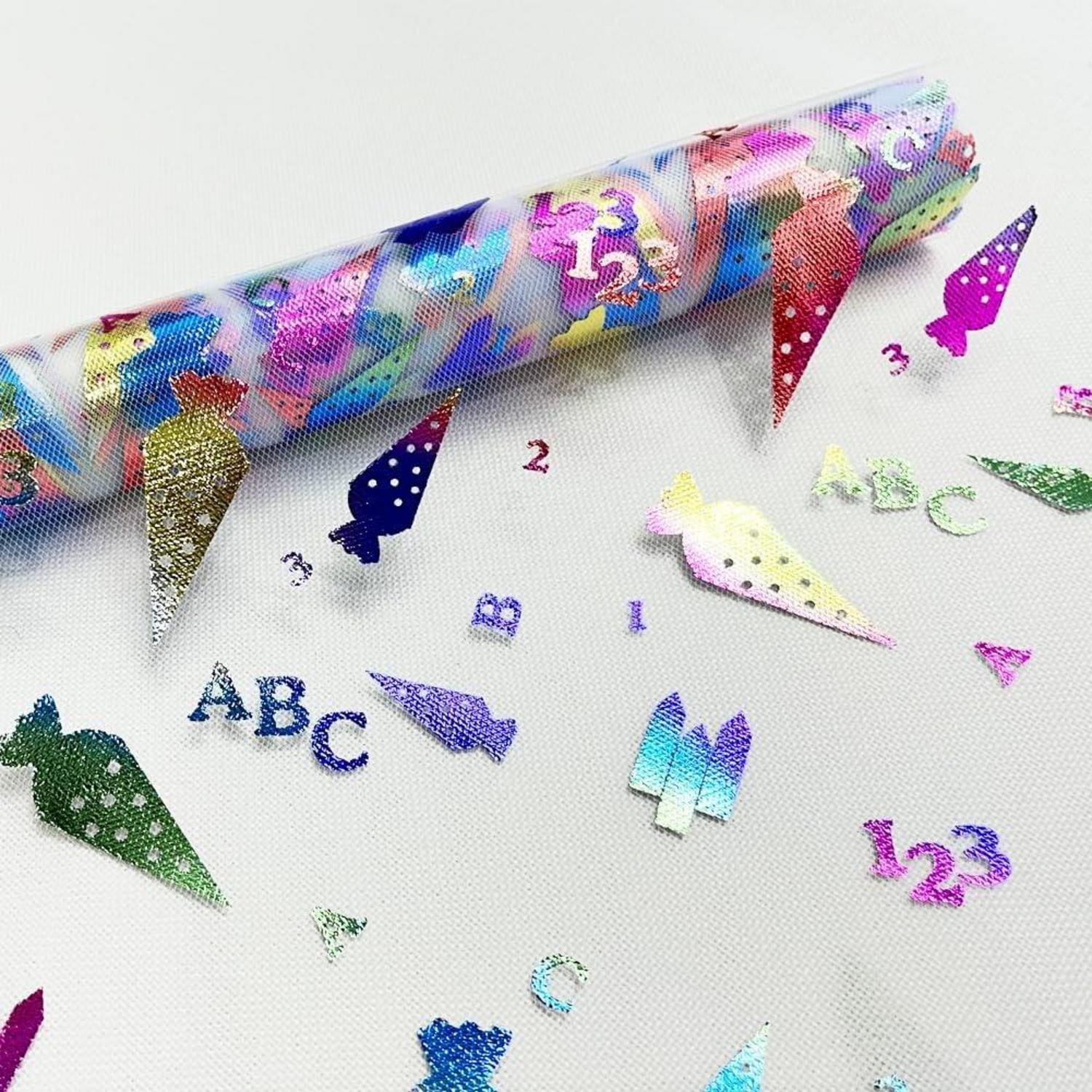 Tischläufer Einschulung Schulanfang Deko 5M ABC Zuckertüten 28 cm