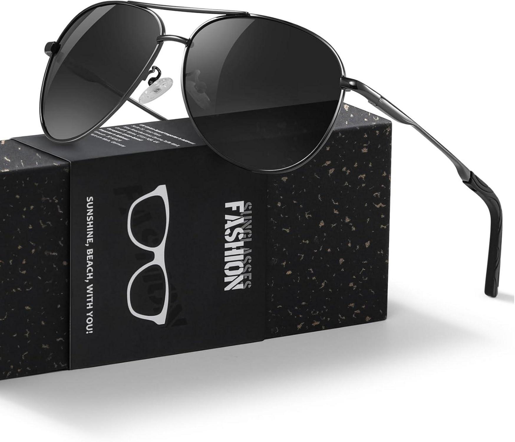 Polarisierte UV400-Schutz Unisex Sonnenbrille für Outdoor-Aktivitäten