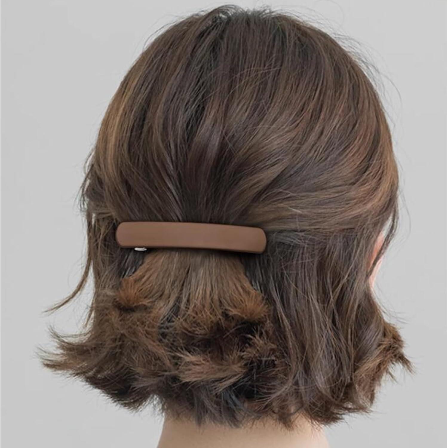 4er Set Große Haarspangen Damen - Dickes und Feines Haar