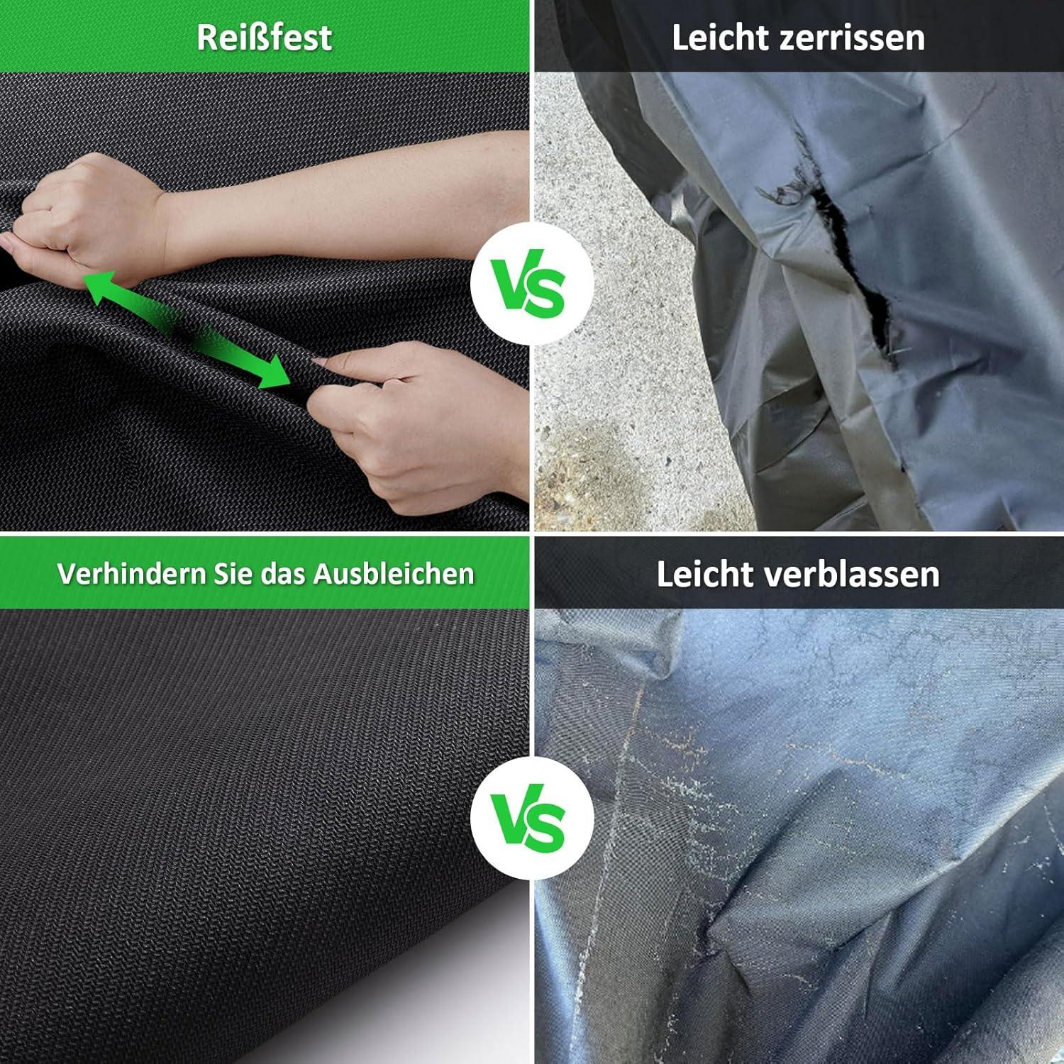 Hollywoodschaukel Abdeckung 3-4Sitzer 600D Oxford Wasserdicht 210x150x150cm