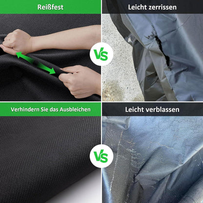 PATWING Hollywoodschaukel Abdeckung 3-4Sitzer 600D Oxford Wasserdicht 175x125x160cm