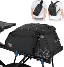Gepäckträgertasche Wasserdicht mit 13L Kapazität und Reflektierendem
