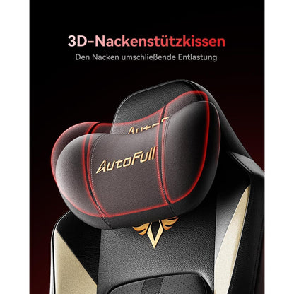 AutoFull M6 Gaming Stuhl mit Sitzbelüftung/Heizung & 6D