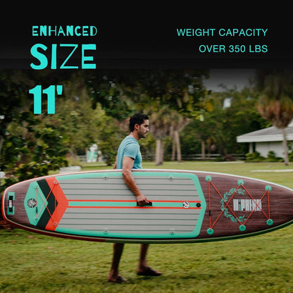 Niphean Stand up Paddle Board 335cm Inflatable SUP mit