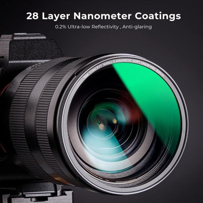 K&F Magnetic Filter Set Nano X 43mm GND8 ND8 ND64 ND1000 Adapter Tasche
