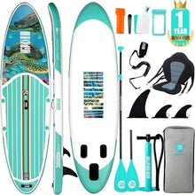Niphean Stand up Paddle Board mit Zubehör, 320cm Inflatable SUP Board