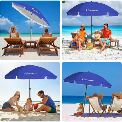 Günstiger Sonnenschirm 180cm Strand Strandschirm Balkon