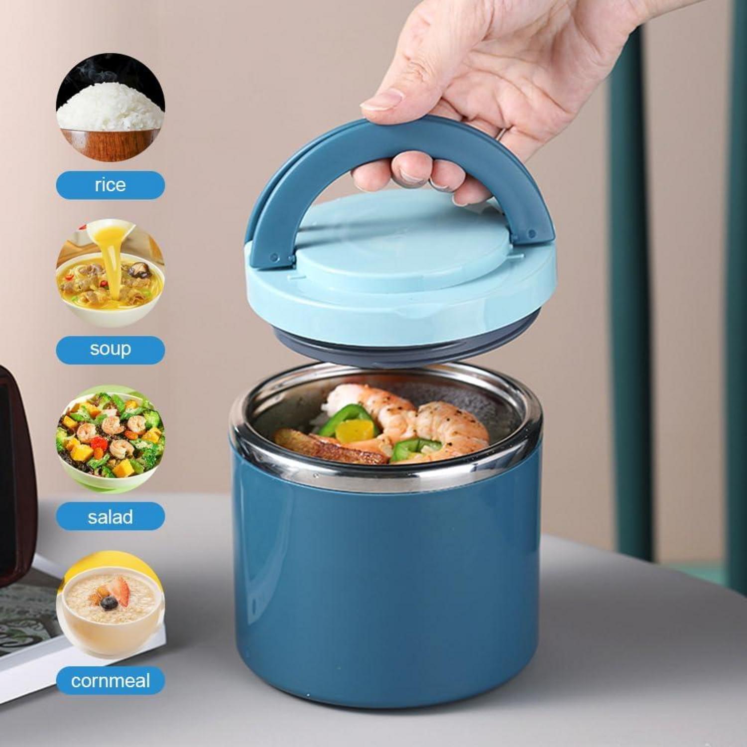 Lotvic 1L Thermobehälter Essen warmhalten Lunchbox