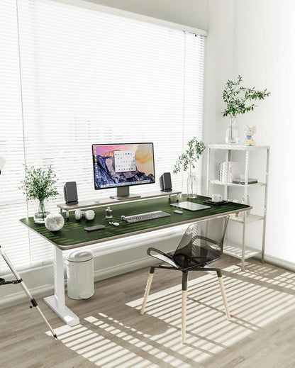 Großes Office Mousepad Schreibtischunterlage Leder Wildleder