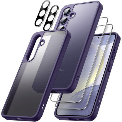 JETech Samsung Galaxy S24 5G Hülle + 2 Schutzfolien