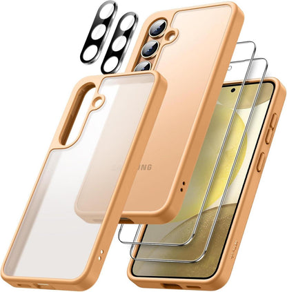 Schutzhülle Samsung Galaxy S24 5G 5-in-1-Set Sandstone Orange